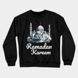 Ramadan Kareem Fasting Mosque Crewneck Sweatshirt